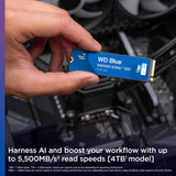 Sandisk WD Blue SSD 2TB NVMe Storage