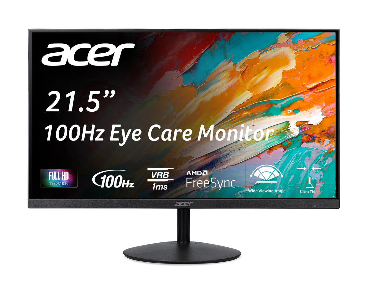 SHARP MULTISYNC E224F, 21.5IN LED BACKLIT LCD MONITOR WITH 3-SIDED ULTRA NARROW BEZELS, 1920 X 1080, USB-C, HDMI 1.4, DISPLAYPORT, INPUTS, USB 3.1 HUB