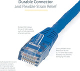 StarTech.com 3 ft. CAT6 Ethernet Cable - 10 Pack - ETL Verified - Blue