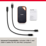 SanDisk 4TB Extreme PRO Portable SSD - Jusqu'à 2000MB/s - USB-C, USB 3.2