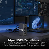 USB-C MST TRIPLE DISPLAY DOCK USB-C MST TRIPLE DISPLAY DOCK