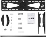 StarTech.com Support mural inclinable pour téléviseur à profil bas – Antivol – Pour écran plat