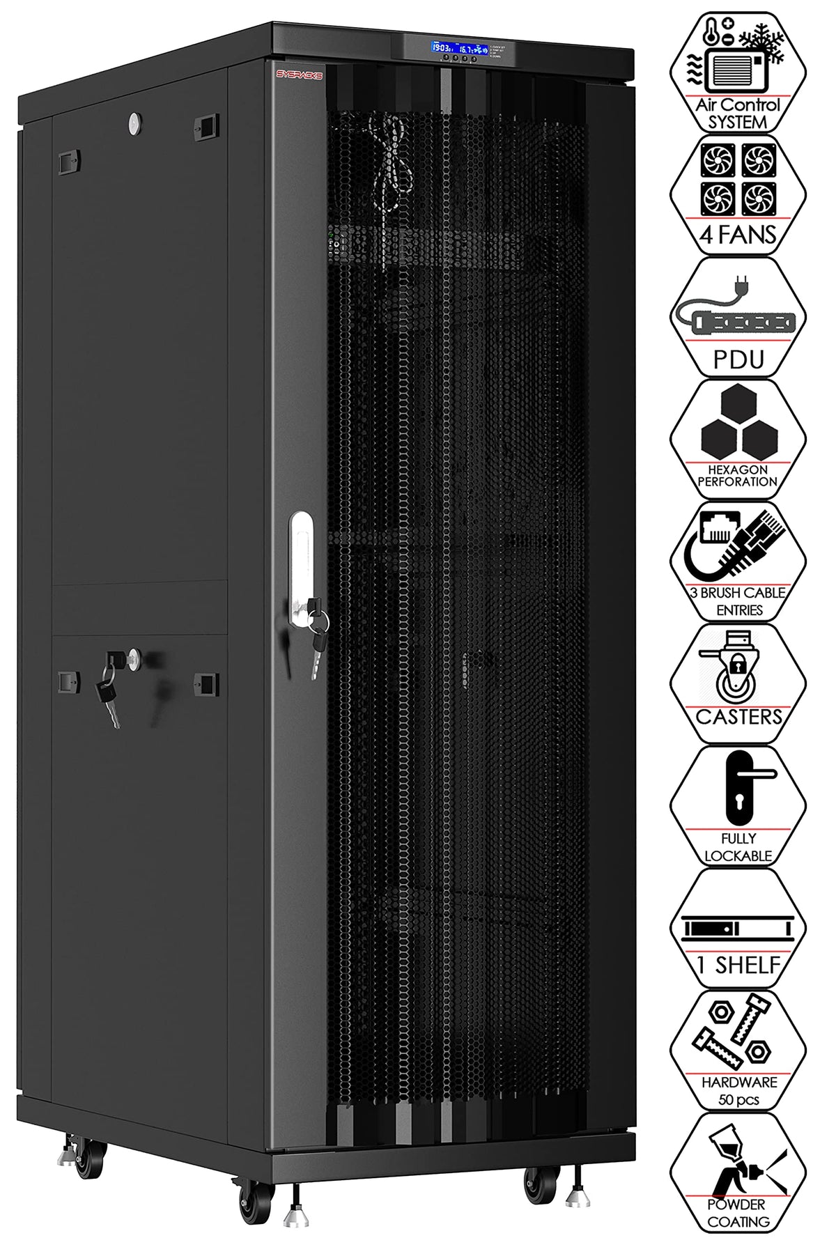 32U Server Rack Cabinet – 19