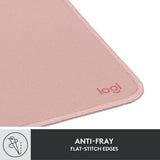 Logitech Studio Series Mouse Pad Spill Resistant - Darker Rose | Anti-