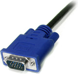StarTech.com 3-in-1 Ultra Thin PS/2 KVM Cable - Keyboard/Video/Mouse (