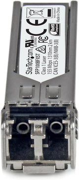 StarTech.com MSA Uncoded Compatible SFP Module - 100BASE-FX - 100MbE M