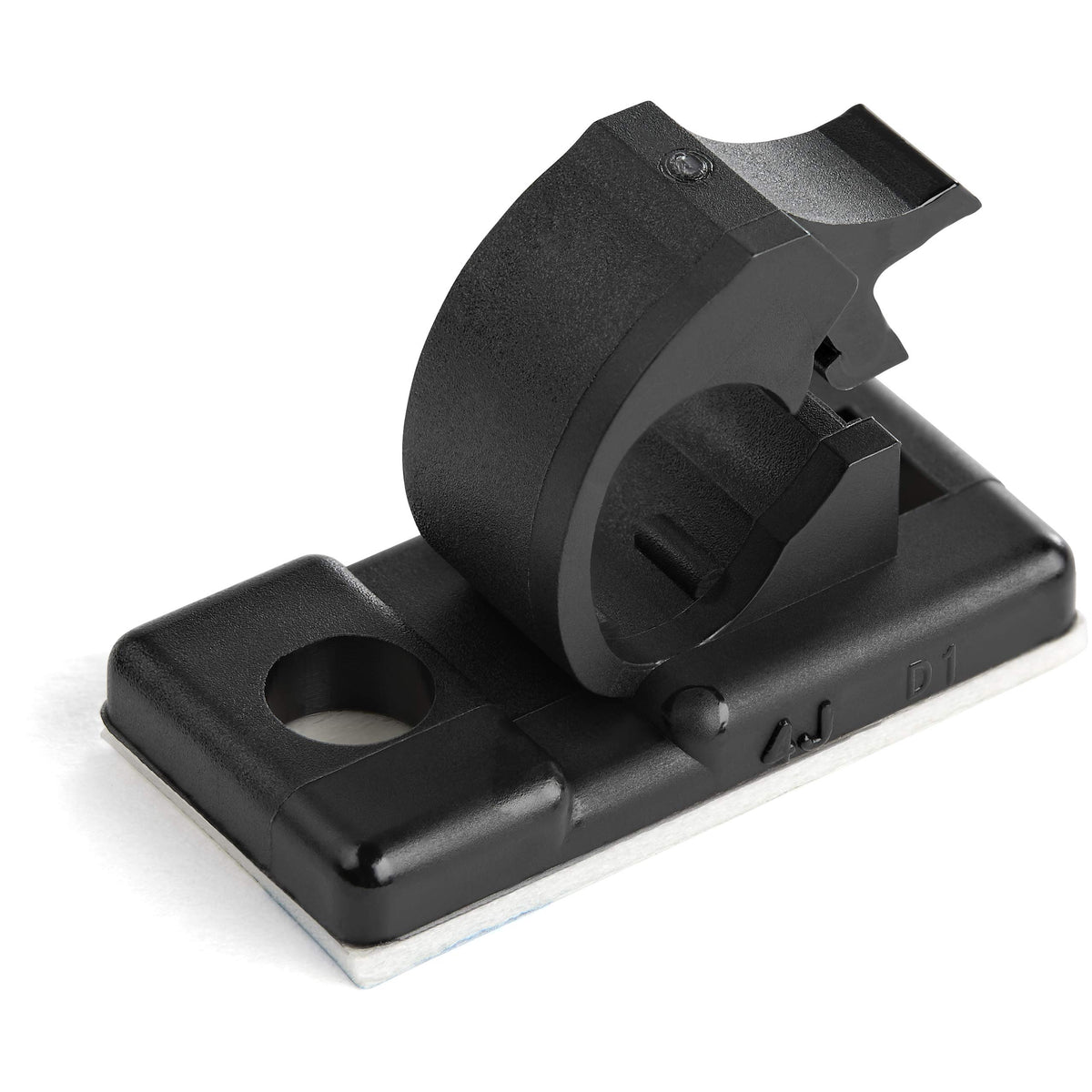 StarTech.com 100 Serre-Câbles Adhésifs Noirs - Réseau/Ethernet