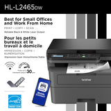 Brother HL-L2465DW Compact Monochrome Laser Printer