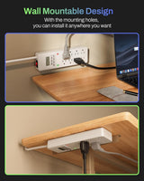 BN-LINK 8 Outlet Surge Protector with 7-Day Digital Timer (4 Outlets T
