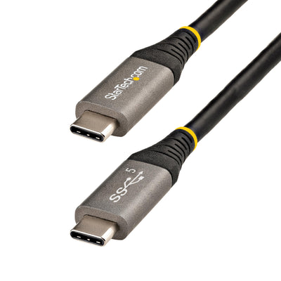 StarTech.com 6.6ft (2m) USB-C Cable, USB 5Gbps, 100W (5A) PD, 4K 60Hz