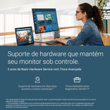 DELL UltraSharp U2725QE 27' 4K Thunderbolt-Hub-Monitor mit Bildwiederh