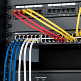 10ft Yellow CAT6a Ethernet Cable, Snagless RJ45, 10G, 100W PoE, S/FTP, LSZH, 27AWG Pure Bare Copper, 500MHz, Shielded Network Patch Cord