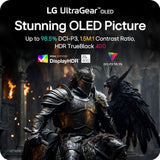 LG Gaming Monitor Ultragear OLED 27GX704A-B 27-inch/WQHD (2560 x 1440)