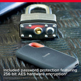 SANDISK 4TB Extreme Portable SSD (Old Model) - Up to 1050MB/s, USB-C,
