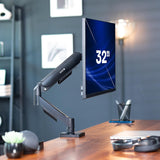 DESK MOUNT MONITOR ARM W/ USB - 17LB LCD