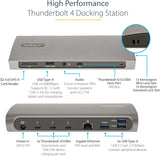 StarTech.com 65030895064 Thunderbolt 4 Dock, 96W PD, 1x 8K/2x 4K 60Hz