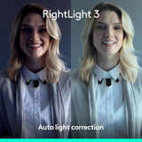 Webcam Logitech Brio 4K, appels vidéo, micro anti-bruit, HD Auto