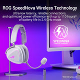 ASUS ROG Delta II Wireless Gaming Headset with Detachable Mic – Tri-Mo