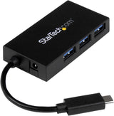 StarTech.com USB C Hub - 4 Port USB-C to USB-A (3x) and USB-C (1x) - w