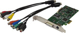 StarTech.com PCIe Video Capture Card - 1080P at 60 FPS - HDMI/VGA/DVI/