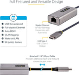Startech US1GC30B2 1FT USB-C to RJ45 Ethernet Adapter
