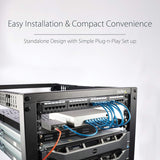 Startech ET91000LC2 1000 Mbps Gigabit RJ45 MM Fiber Media Converter
