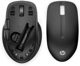 HP 430 Multi-Device Wireless Mouse - Black - Bluetooth 5.2 & 2.4GHz Wi