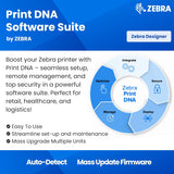 Zebra ZD621 Thermal Transfer Desktop Printer Color Touch LCD 300 dpi P