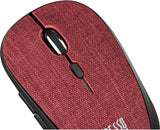Adesso iMouse S80B 2.4Ghz Fabric Wireless Fabric Mini Optical Mouse 5-