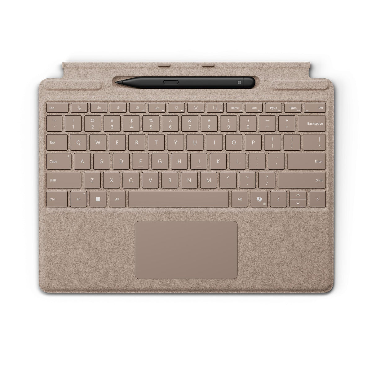 SrProKBw/SlimPen SC English US/Canada Oatmeal Keyboard & Pen Bundle Fr