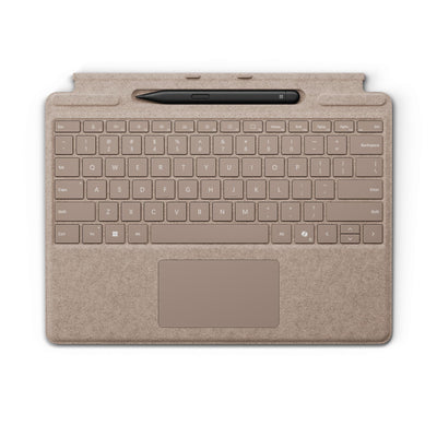 SrProKBw/SlimPen SC English US/Canada Oatmeal Clavier & Pen Bundle Fr