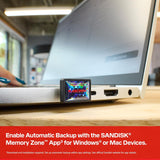 Clé USB-C SANDISK Extreme Fit 128 Go - Vitesse de lecture jusqu'à 400 Mo/s