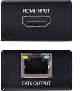 StarTech.com HDMI Extender Over CAT5e/CAT6, 4K 60Hz, Up to 200ft (60m)
