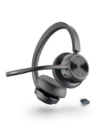 Poly Voyager 4320 UC Wireless Headset (Plantronics) - Stereo Headphone