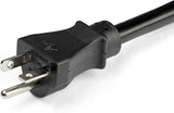 StarTech.com 3ft (1m) Heavy Duty Extension Cord, NEMA L5-20R to NEMA 5