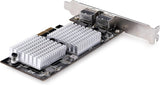 StarTech.com 2-Port 10GbE PCIe Network Adapter Card, Network Card for