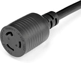 StarTech.com 3ft (1m) Heavy Duty Extension Cord, NEMA L5-20R to NEMA 5