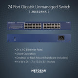 NETGEAR 24-Port Gigabit Ethernet Unmanaged Switch (JGS524) - Desktop/R