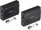 StarTech.com 4K HDMI KVM Extender Over Fiber - HDMI Video & USB Remote