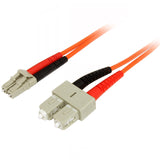 Câble à fibre optique StarTech.com de 1 m - Multimode Duplex 50/125 - LSZH - L