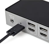 StarTech.com USB-C/USB-A Hybrid Docking Station for MacBook Pro/Air M1