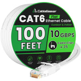 20 FT CAT6A Ethernet Cable - STP Blue