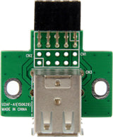 StarTech.com Adaptateur à 2 ports pour cartes mères - USB - adaptateur USB - USB