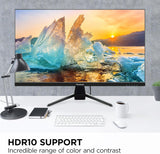 ViewSonic VX2767U-2K 27 Inch 1440p IPS Monitor with 65W USB C, HDR10 C