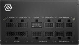 MSI MAG A850GL PCIE5, Fully Modular Compact Gaming 850W Power Supply,