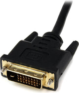 StarTech.com 8in HDMI to DVI-D Video Cable Adapter - HDMI Female to DV