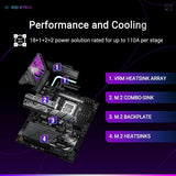 ASUS ROG Strix Z890-E Gaming WiFi Intel Z890 LGA 1851 ATX Motherboard,