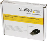 StarTech.com USB 2.0 AC600 Mini Dual Band Wireless-AC Network Adapter