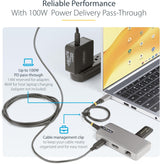 StarTech.com USB-C Docking Station for MacBook Pro M1 M2 M3 M4 and Win