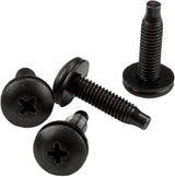 StarTech 50-Pack 10-32 19mm Screws and Square Hole Clip Nuts for 19